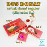 Box Donat Viral Isi 6 27×18×5 Motif / Isi 3 27x10 – Dus Donat Kekinian Isi 1–12 & Mini - Kardus Donat Mini Isi 6 Kekinian Untuk Jualan