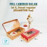 Box Donat Viral Isi 6 27×18×5 Motif / Isi 3 27x10 – Dus Donat Kekinian Isi 1–12 & Mini - Kardus Donat Mini Isi 6 Kekinian Untuk Jualan - Gambar 15