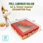 Box Donat Viral Isi 6 27×18×5 Motif / Isi 3 27x10 – Dus Donat Kekinian Isi 1–12 & Mini - Kardus Donat Mini Isi 6 Kekinian Untuk Jualan - Gambar 7