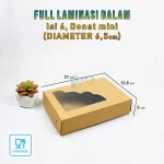 Box Donat Viral Isi 6 27×18×5 Motif / Isi 3 27x10 – Dus Donat Kekinian Isi 1–12 & Mini - Kardus Donat Mini Isi 6 Kekinian Untuk Jualan - Gambar 6