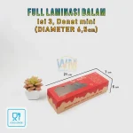 Box Donat Viral Isi 6 27×18×5 Motif / Isi 3 27x10 – Dus Donat Kekinian Isi 1–12 & Mini - Kardus Donat Mini Isi 6 Kekinian Untuk Jualan - Gambar 9