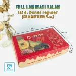 Box Donat Viral Isi 6 27×18×5 Motif / Isi 3 27x10 – Dus Donat Kekinian Isi 1–12 & Mini - Kardus Donat Mini Isi 6 Kekinian Untuk Jualan - Gambar 12