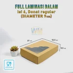Box Donat Viral Isi 6 27×18×5 Motif / Isi 3 27x10 – Dus Donat Kekinian Isi 1–12 & Mini - Kardus Donat Mini Isi 6 Kekinian Untuk Jualan - Gambar 5