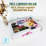Box Donat Viral Isi 6 27×18×5 Motif / Isi 3 27x10 – Dus Donat Kekinian Isi 1–12 & Mini - Kardus Donat Mini Isi 6 Kekinian Untuk Jualan - Gambar 14