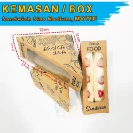 Mika Sandwich Segitiga / Mika Sanwich Buah / Sandwich Box Fruit Sando / Kemasan Sandwich Segitiga / Box Sandwich - Gambar 4