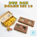 Dus Box Bolen Pisang Isi 10 – Dus Bolen Kraft Window Mika Food Grade – 8 Ukuran 30×10×5 s/d 15×10×5 - Gambar 4