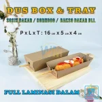 Dus Sosis Bakar / Paper Tray Sosis Bakar / Tray Hotang / Tray Long Potato / Box Corndog Laminasi / Box Sate