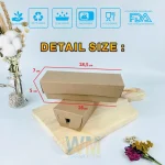 Dus Sosis Bakar / Paper Tray Sosis Bakar / Tray Hotang / Tray Long Potato / Box Corndog Laminasi / Box Sate - Gambar 4