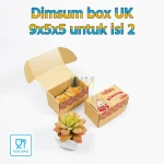 Dus Box Dimsum Panjang / Dimsum Box / Kotak Dimsum Laminasi / Dus Dimsum Motif / Wadah Dimsum Panjang / Box Dimsum Mentai - Gambar 4