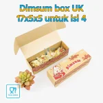 Dus Box Dimsum Panjang / Dimsum Box / Kotak Dimsum Laminasi / Dus Dimsum Motif / Wadah Dimsum Panjang / Box Dimsum Mentai - Gambar 6