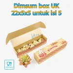 Dus Box Dimsum Panjang / Dimsum Box / Kotak Dimsum Laminasi / Dus Dimsum Motif / Wadah Dimsum Panjang / Box Dimsum Mentai - Gambar 7