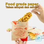 Kantong Kertas Makanan Food Grade / Kantong Cemilan / Kantonng Roti / Paper Bag / Kantong Donat / Kantong Gorengan - Gambar 6