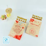 Kantong Kertas Makanan Food Grade / Kantong Cemilan / Kantonng Roti / Paper Bag / Kantong Donat / Kantong Gorengan - Gambar 7