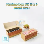 Sushi box / Mika sushi panjang / Box sushi / Tray mika sushi / Kotak sushi / Kemasan sushi / Dus sushi motif / Wadah Sushi - Gambar 11