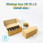 Sushi box / Mika sushi panjang / Box sushi / Tray mika sushi / Kotak sushi / Kemasan sushi / Dus sushi motif / Wadah Sushi - Gambar 13