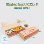 Sushi box / Mika sushi panjang / Box sushi / Tray mika sushi / Kotak sushi / Kemasan sushi / Dus sushi motif / Wadah Sushi - Gambar 9