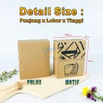 Toast Box Bread Take Away / Toast Box Take Away / Kotak Roti Bakar / Toast Holder / Box Sanwich / Toast Box Tutup / Dus Roti Toast
